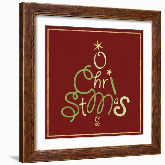 O Christmas-Lauren Gibbons-Framed Art Print