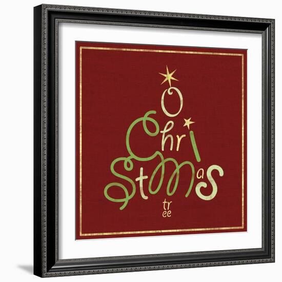 O Christmas-Lauren Gibbons-Framed Art Print