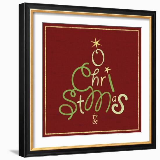 O Christmas-Lauren Gibbons-Framed Art Print