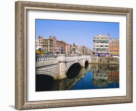 O'Connell Bridge, Dublin, Ireland/Eire-J Lightfoot-Framed Photographic Print