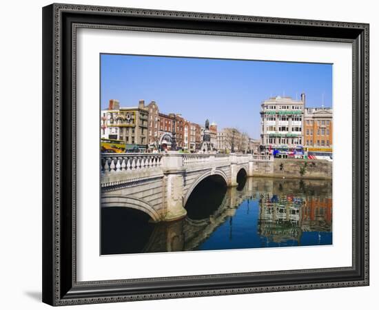 O'Connell Bridge, Dublin, Ireland/Eire-J Lightfoot-Framed Photographic Print