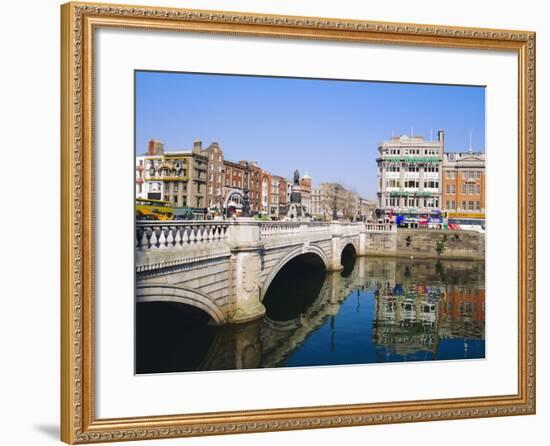 O'Connell Bridge, Dublin, Ireland/Eire-J Lightfoot-Framed Photographic Print