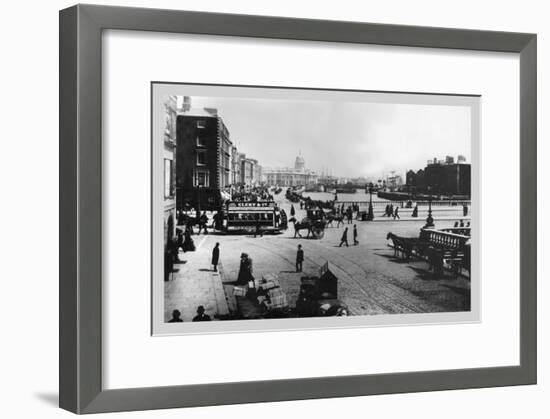 O'Connell Bridge, Dublin-null-Framed Art Print