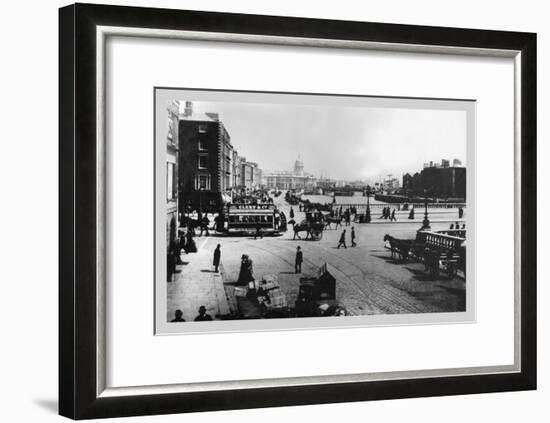 O'Connell Bridge, Dublin-null-Framed Art Print