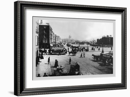 O'Connell Bridge, Dublin-null-Framed Art Print