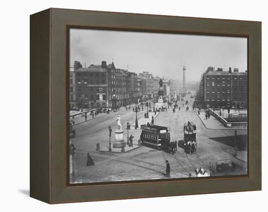 O'Connell Street, Dublin, Ireland, C.1890-Robert French-Framed Premier Image Canvas