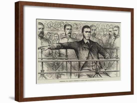 O'Donnell, the Alleged Murderer of James Carey, at Bow-Street Police Court-null-Framed Giclee Print