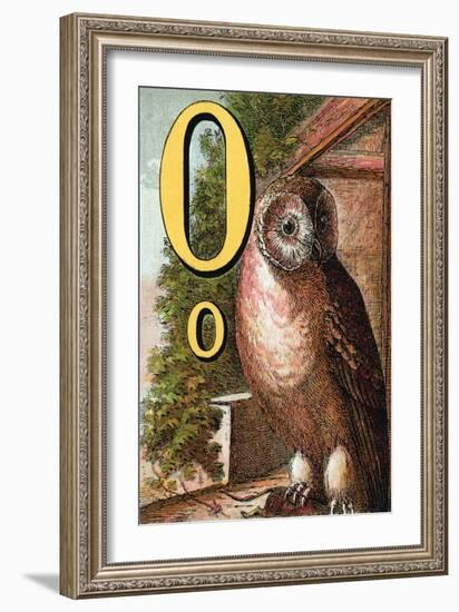 O For the Owl That Sees In the Dark-Edmund Evans-Framed Art Print