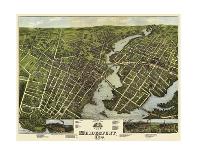 View of Bridgeport, Connecticut, 1875-O^H^ Bailey-Stretched Canvas