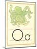 O Is for Octopus-null-Mounted Art Print