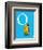 O is for Owl (blue)-Theodor (Dr. Seuss) Geisel-Framed Art Print