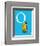 O is for Owl (blue)-Theodor (Dr. Seuss) Geisel-Framed Art Print