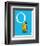 O is for Owl (blue)-Theodor (Dr. Seuss) Geisel-Framed Art Print