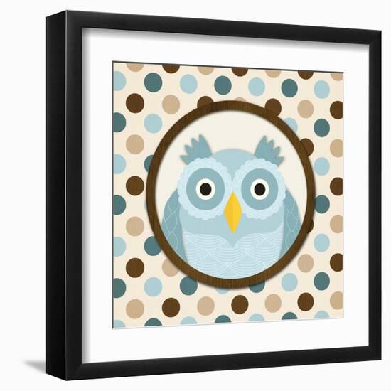 O Is for Owl I-N. Harbick-Framed Art Print