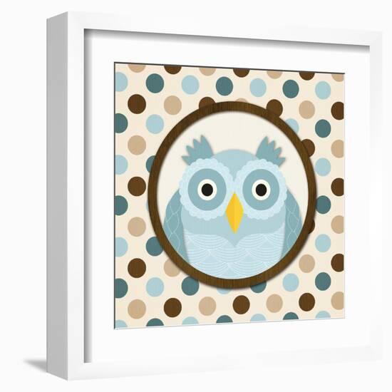 O Is for Owl I-N. Harbick-Framed Art Print