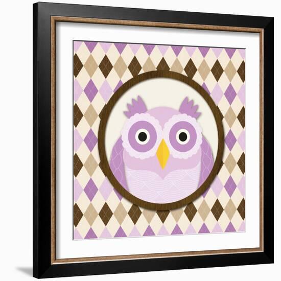 O Is for Owl IV-N. Harbick-Framed Art Print