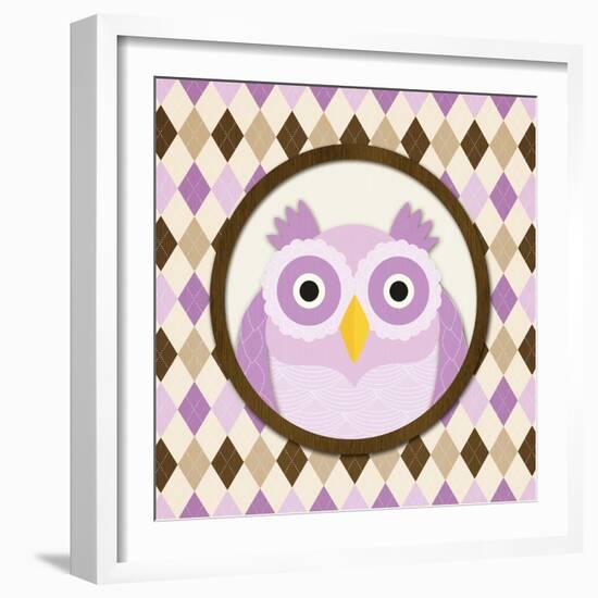 O Is for Owl IV-N. Harbick-Framed Art Print