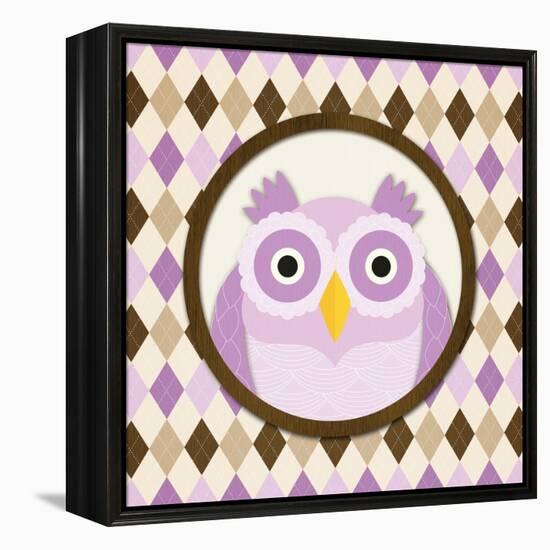 O Is for Owl IV-N. Harbick-Framed Stretched Canvas