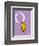 O is for Owl (purple)-Theodor (Dr. Seuss) Geisel-Framed Art Print