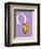 O is for Owl (purple)-Theodor (Dr. Seuss) Geisel-Framed Art Print