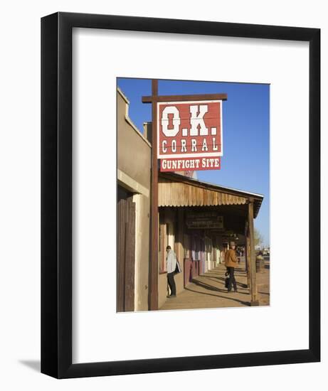 O.K. Corral, Tombstone, Cochise County, Arizona, United States of America, North America-Richard Cummins-Framed Photographic Print