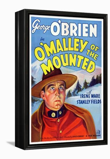 O'Malley of the Mounted, George O'Brien, 1936-null-Framed Stretched Canvas