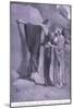 "O, Merlin Tell Me That Spell!" Said the Lady Niume-William Henry Margetson-Mounted Giclee Print