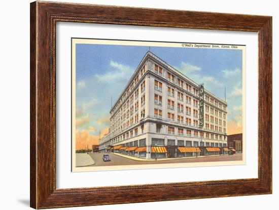 O'Neil's Department Store, Akron, Ohio-null-Framed Art Print