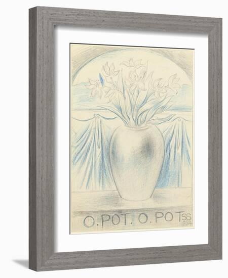 O Pot O Pot, 1884-Simeon Solomon-Framed Giclee Print