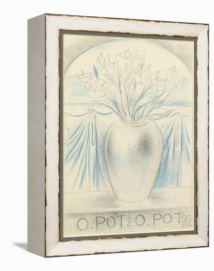 O Pot O Pot, 1884-Simeon Solomon-Framed Premier Image Canvas