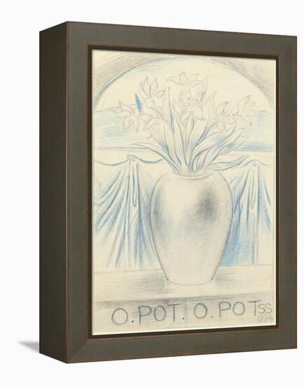 O Pot O Pot, 1884-Simeon Solomon-Framed Premier Image Canvas