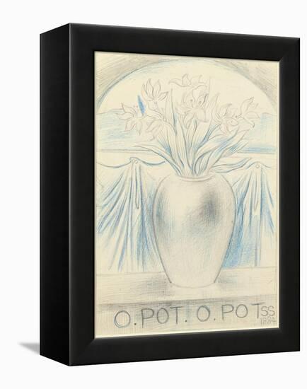 O Pot O Pot, 1884-Simeon Solomon-Framed Premier Image Canvas