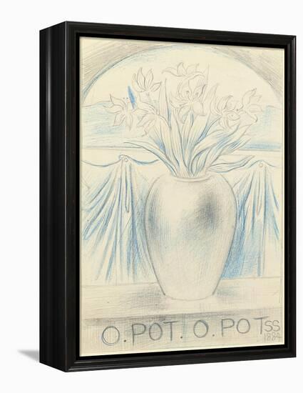 O Pot O Pot, 1884-Simeon Solomon-Framed Premier Image Canvas