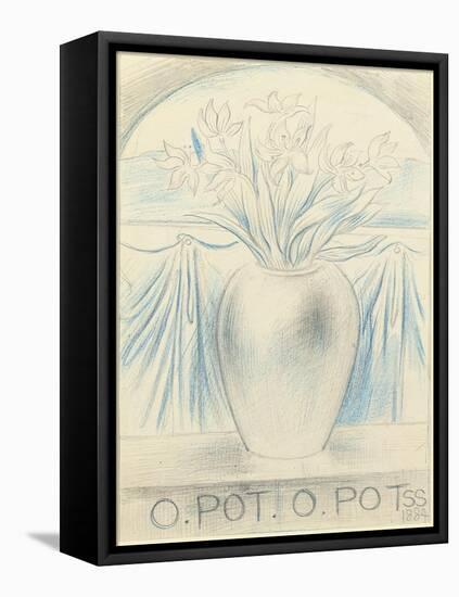 O Pot O Pot, 1884-Simeon Solomon-Framed Premier Image Canvas