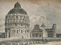 The Baptistry, Cathedral, and Leaning Tower of Pisa, c1906, (1907)-O Schulz-Mounted Giclee Print