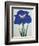 O-Sho-Kun Book of a Blue Iris-Stapleton Collection-Framed Giclee Print