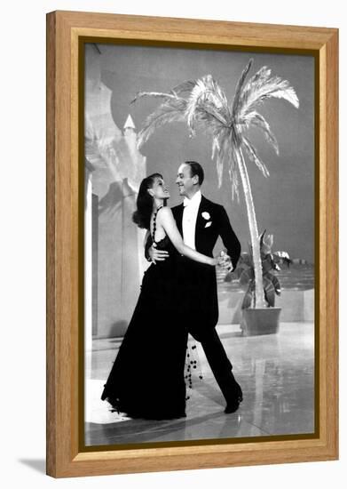 O toi ma Charmante YOU WERE NEVER LOVELIER by WilliamSeiter with Rita Hayworth and Fred Astaire, 19-null-Framed Stretched Canvas