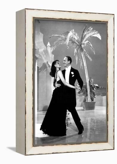 O toi ma Charmante YOU WERE NEVER LOVELIER by WilliamSeiter with Rita Hayworth and Fred Astaire, 19-null-Framed Stretched Canvas