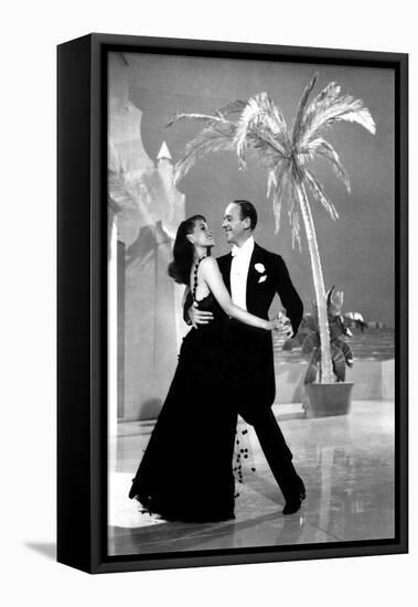 O toi ma Charmante YOU WERE NEVER LOVELIER by WilliamSeiter with Rita Hayworth and Fred Astaire, 19-null-Framed Stretched Canvas
