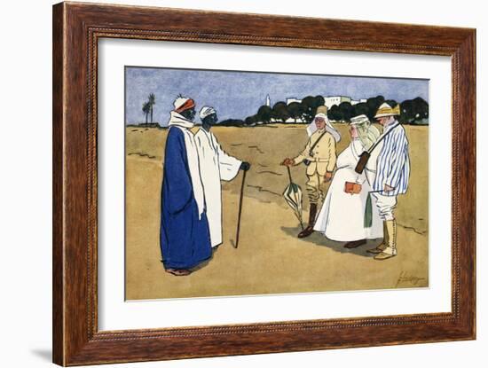 O wad some power the giftie gie us, to see oursels as ithers see us', 1908-Lance Thackeray-Framed Giclee Print