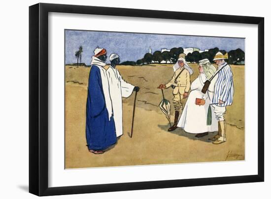 O wad some power the giftie gie us, to see oursels as ithers see us', 1908-Lance Thackeray-Framed Giclee Print