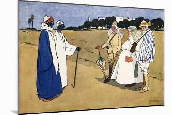 O wad some power the giftie gie us, to see oursels as ithers see us', 1908-Lance Thackeray-Mounted Giclee Print