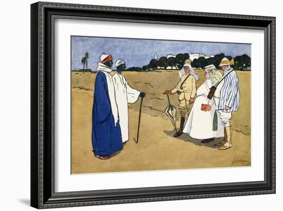 O wad some power the giftie gie us, to see oursels as ithers see us', 1908-Lance Thackeray-Framed Giclee Print