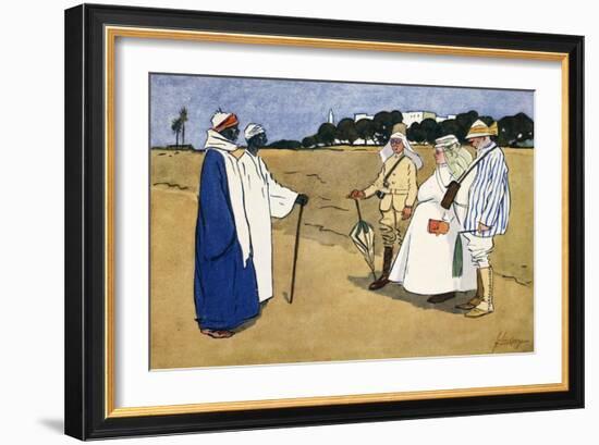 O wad some power the giftie gie us, to see oursels as ithers see us', 1908-Lance Thackeray-Framed Giclee Print