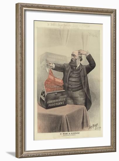 "O! What a Surprise!"-Tom Merry-Framed Giclee Print