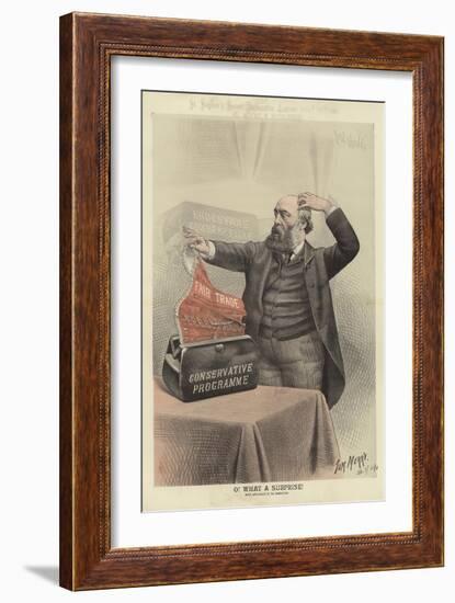 "O! What a Surprise!"-Tom Merry-Framed Giclee Print