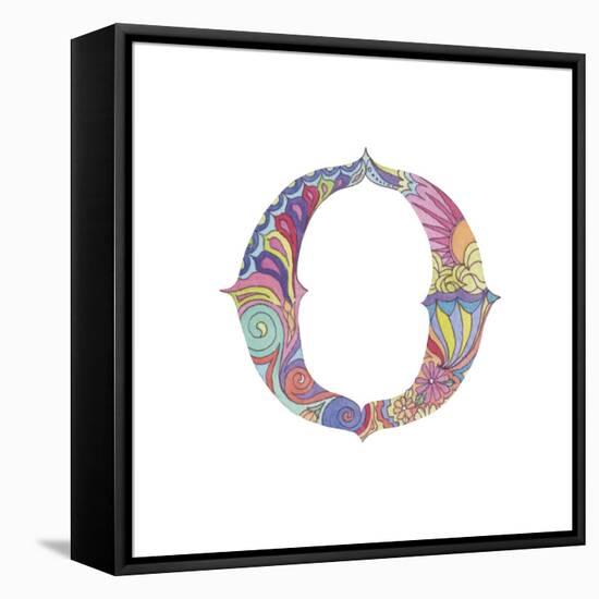 O-Green Girl-Framed Premier Image Canvas