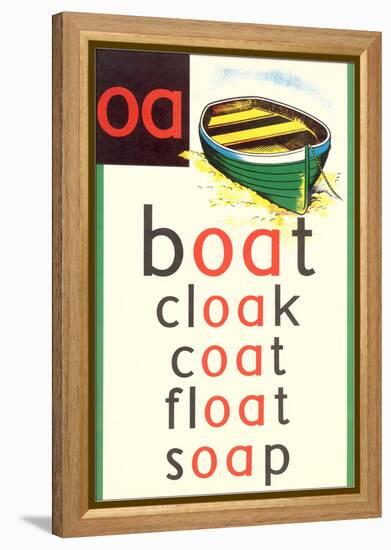 OA in Boat-null-Framed Stretched Canvas