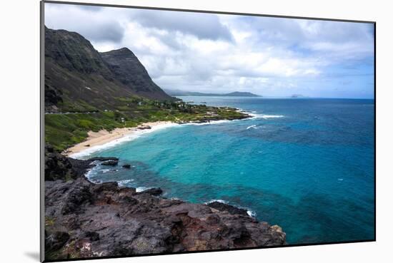 Oahu Cliffs-Bill Carson Photography-Mounted Art Print