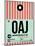 OAJ Jacksonville Luggage Tag I-NaxArt-Mounted Art Print